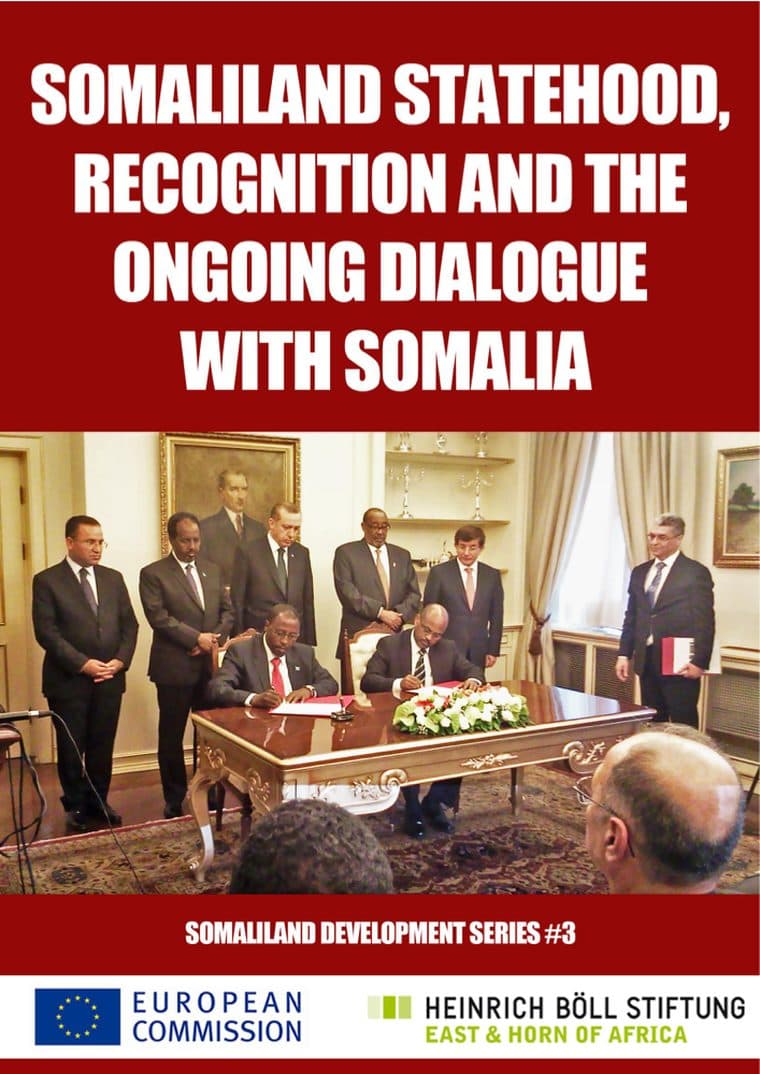 Cover of Somaliland Statehood, Recognition, and the Ongoing Dialogue with Somalia